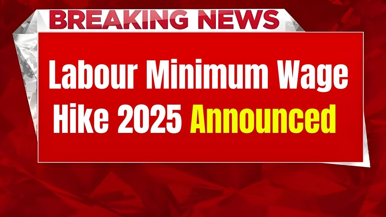 Minimum Wage Increase 2025 Announced: Revised Labour Pay Rates Offer Nationwide Relief to Workers